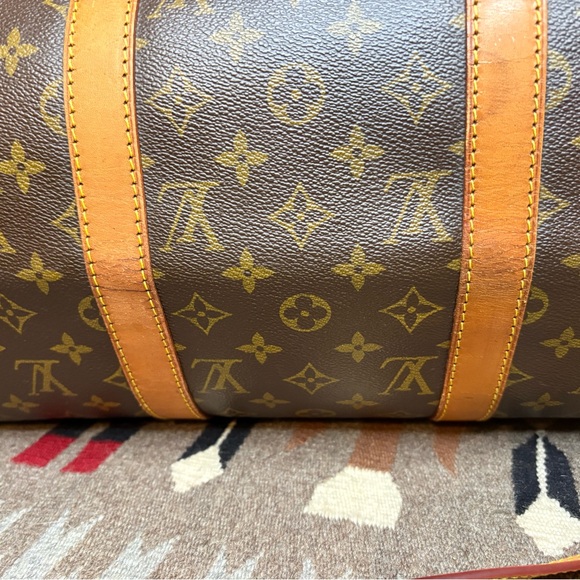 Louis Vuitton Vintage Brown Monogram Keepall 50. Made in France July 1992. - Picture 16 of 16